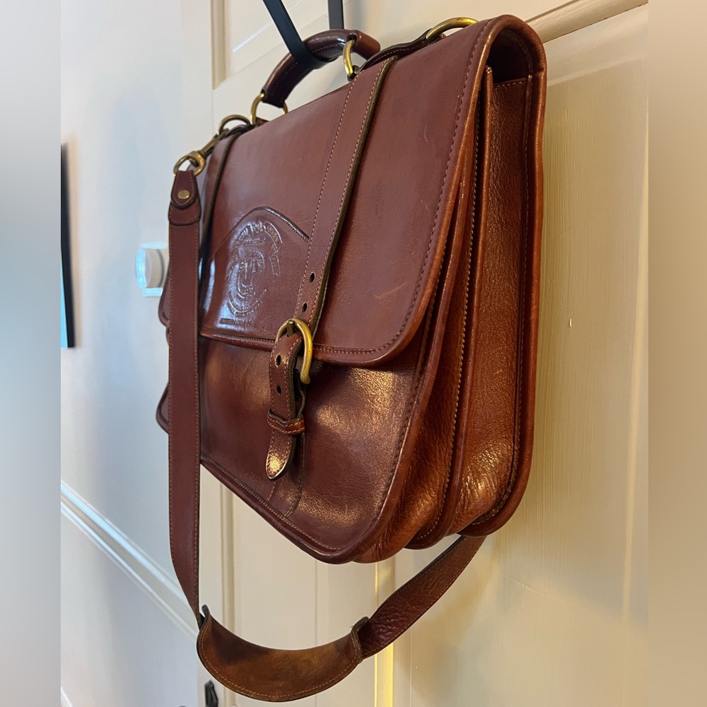 Ghurka No. 95 Counselor Briefcase - Picture 2 of 10